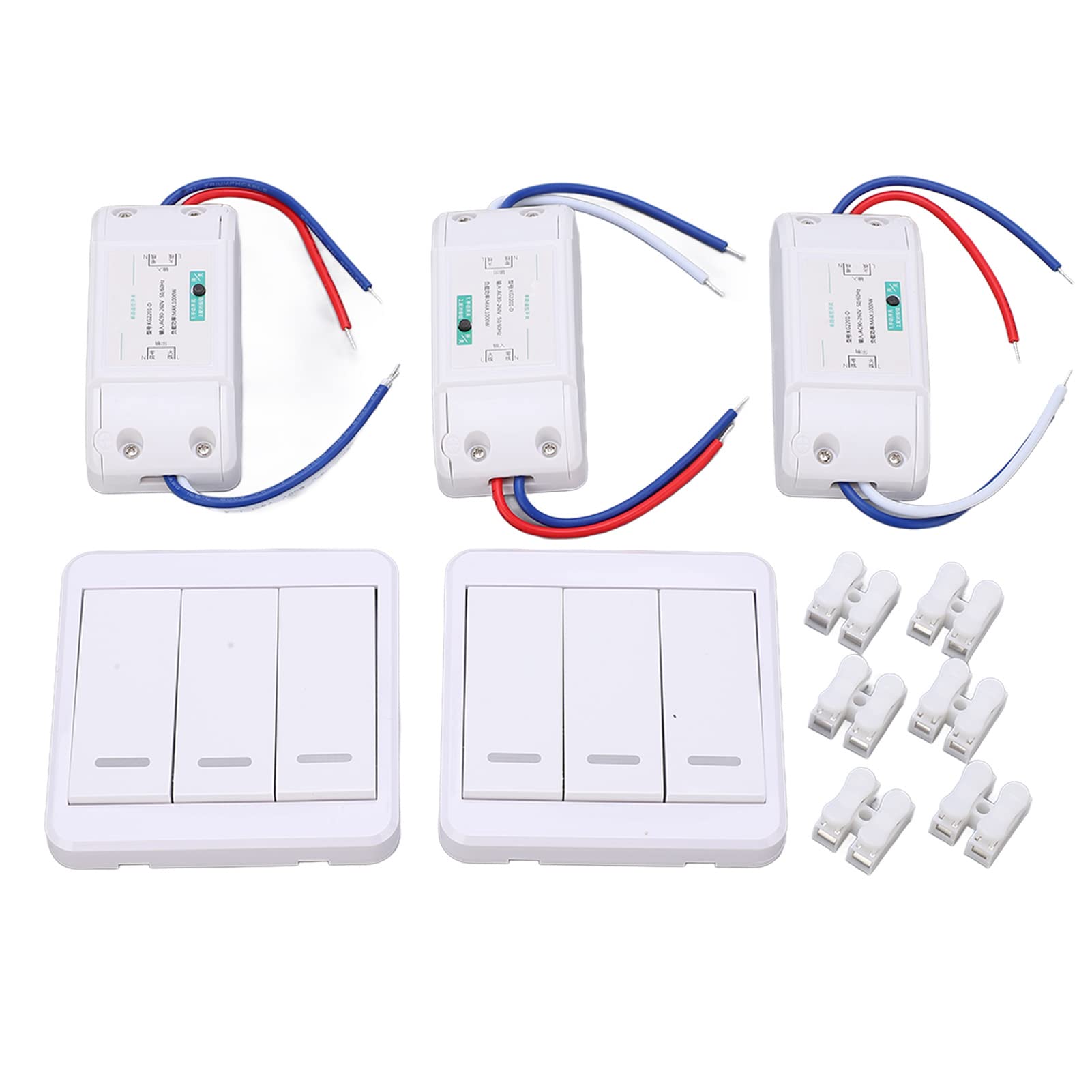 Wireless Remote Light Switch - Durable RF Control for Lamps & LED Lights | Home Lighting Automation Solution for Bedroom, Living Room & Smart Home Setup