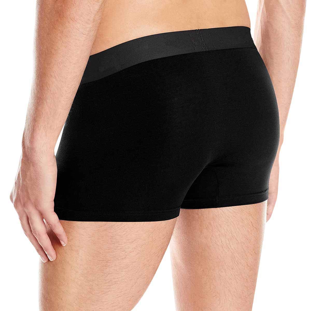 Custom Face Shorts - Personalized Underwear with Your Photo - This Cock Belongs to Me - Funny Novelty Gift for Him - Black (XS-3XL) - Perfect for Birthdays, Anniversaries & Bachelorette Parties