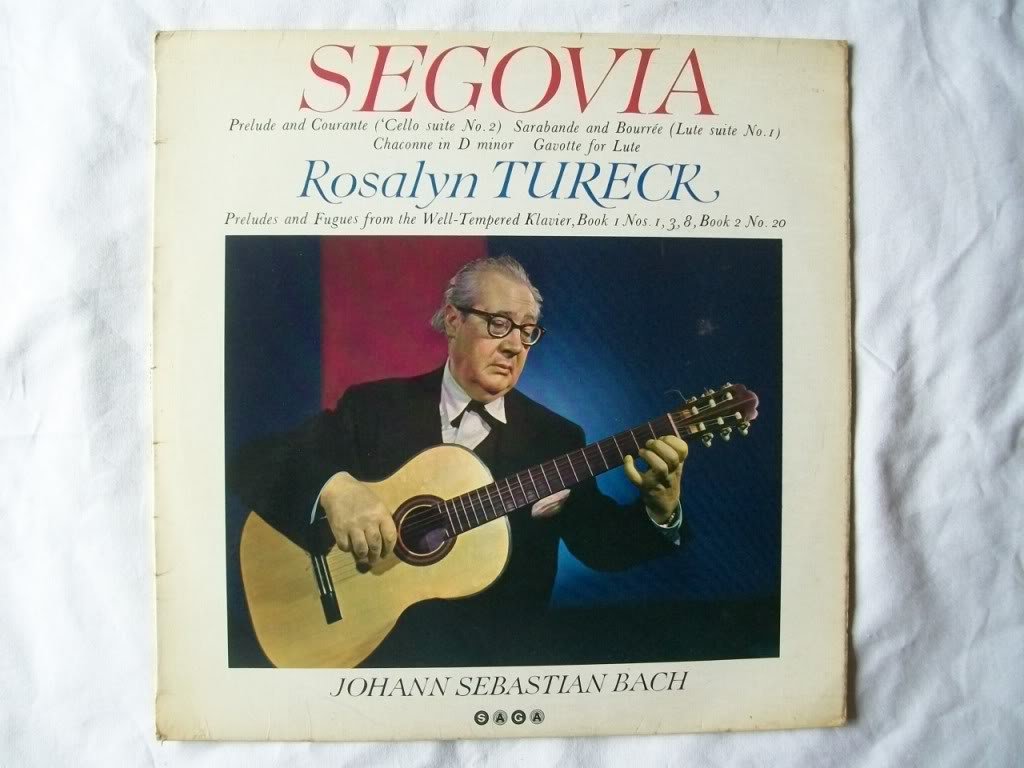 Segovia & Rosalyn Tureck Play Bach - Classical Guitar & Piano Masterpieces | Perfect for Relaxation, Study & Music Appreciation