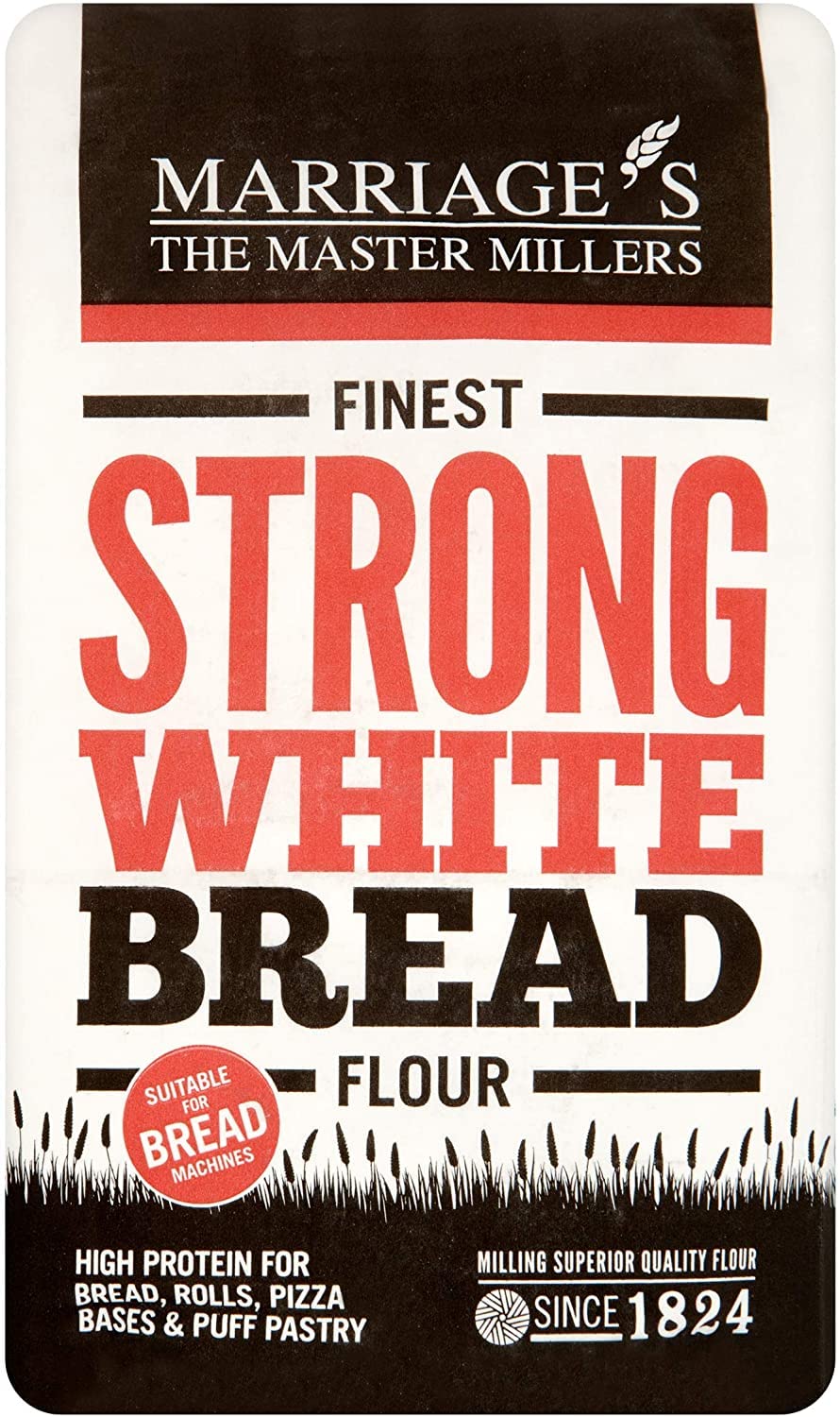 Premium Strong White Flour 1.5kg (2-Pack) for Baking & Cooking