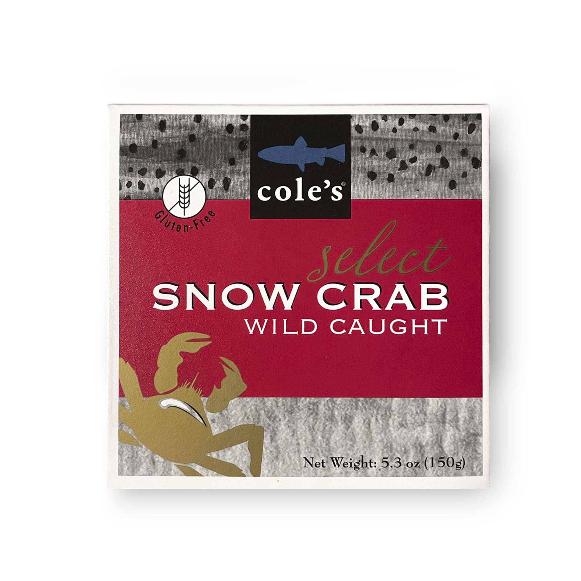 Premium Wild-Caught Patagonian Snow Crab Meat from Chile | High Protein & Omega-3 | No Preservatives | 5.3 oz Can | Perfect for Salads, Pasta & Seafood Dishes
