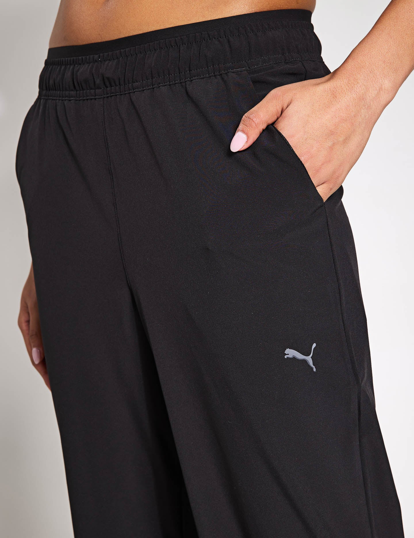 Move Fashion Pants for Women - High Waisted Stretchy Black Work Pants - Comfortable Office Wear & Casual Outfits