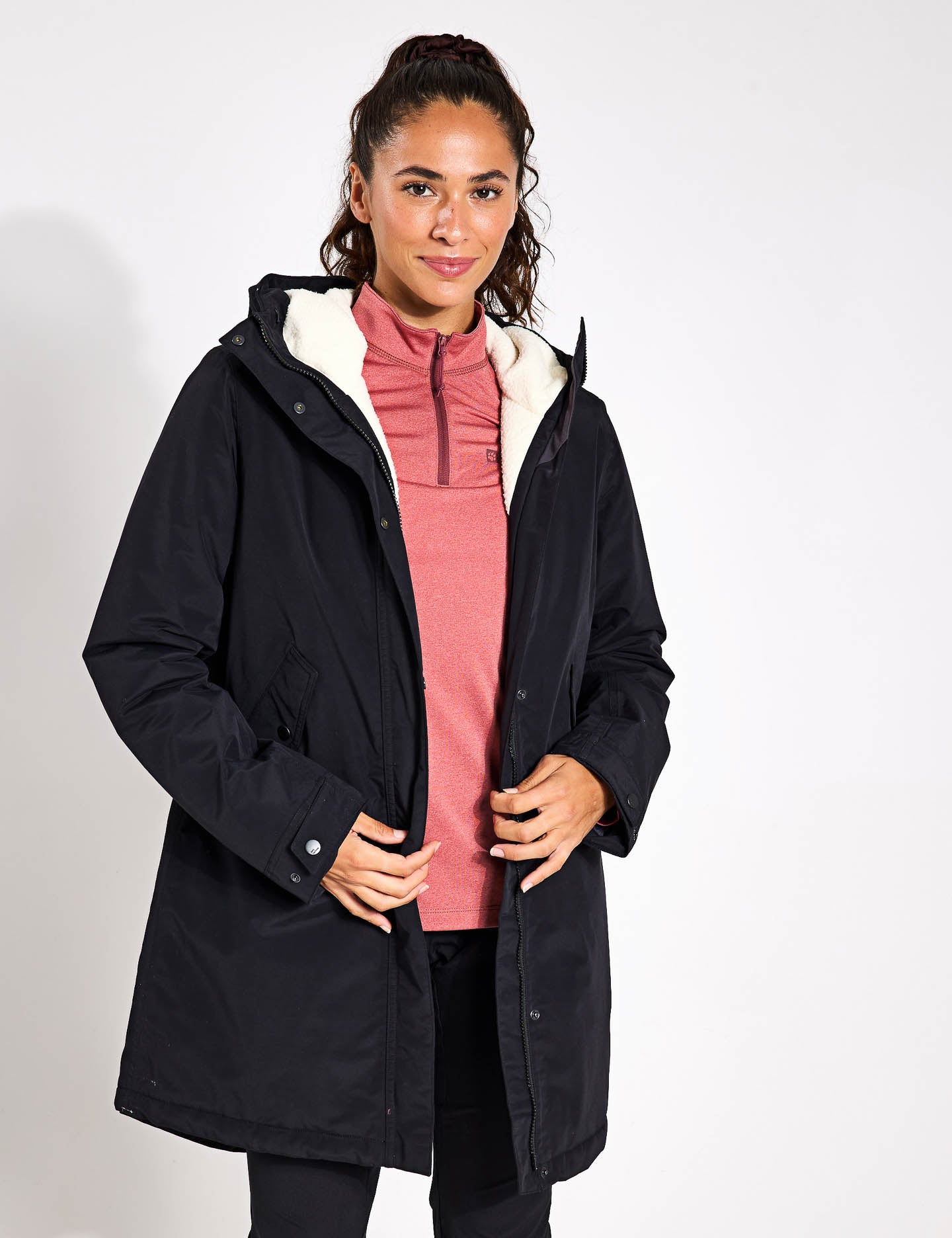 Talforst Parka Jacket for Men & Women - Waterproof Winter Coat with Hood, Warm Insulated Outdoor Jacket for Cold Weather - Black | Perfect for Skiing, Snowboarding & Hiking