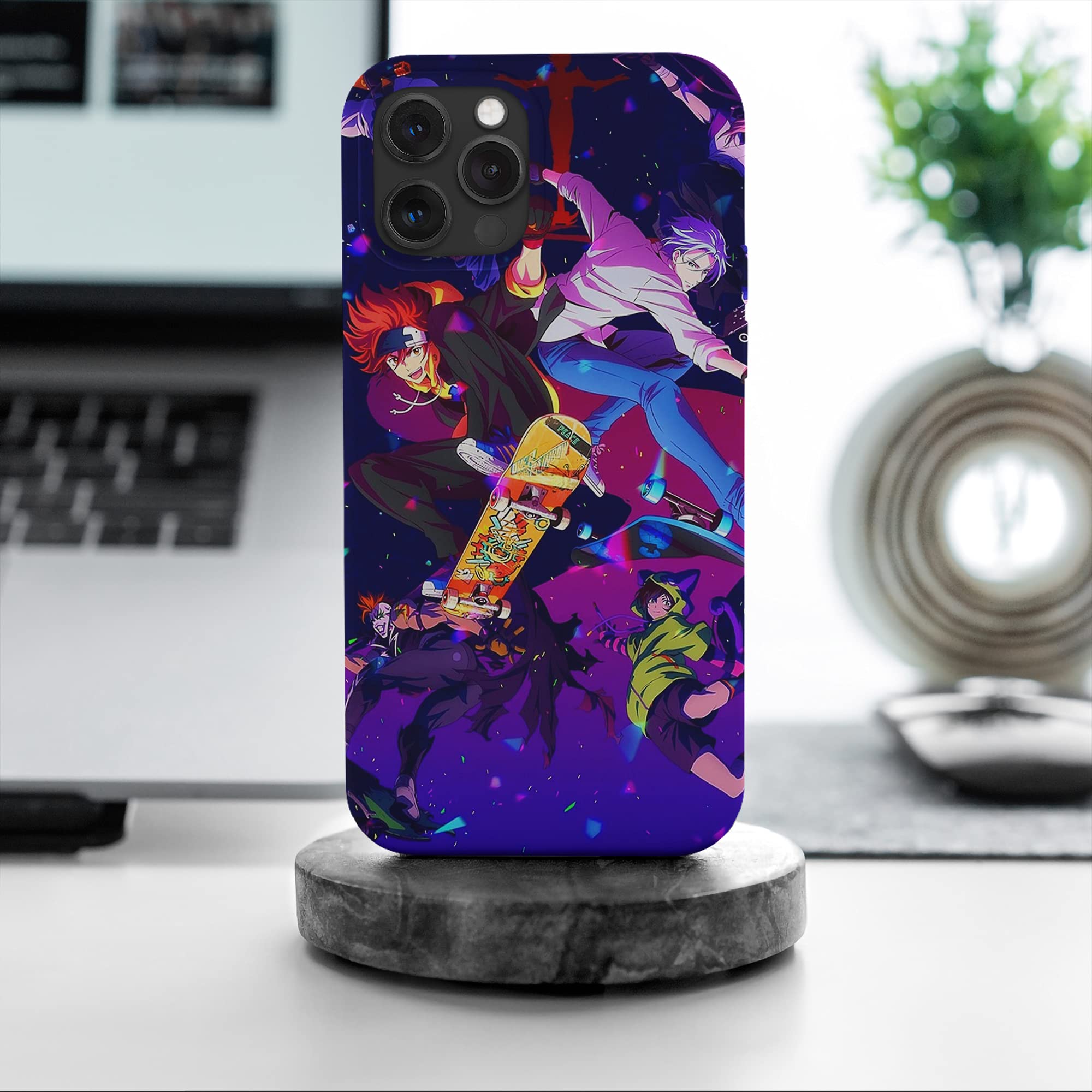 Trendy Infinity Skateboard & Reki Sk8 Phone Case for iPhone 11/11 Pro/XR/X/8/7/SE 2020 & iPhone 12 Series - Durable Protective Cover with Stylish Design | Perfect for Skateboarding, Street Fashion & Daily Use