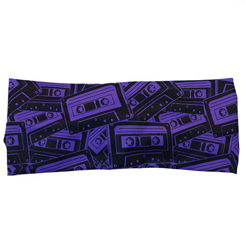 80s Mixtape Headband - Retro Music Hair Accessory for Women & Men - Perfect for Concerts, Parties, and 80s Theme Events