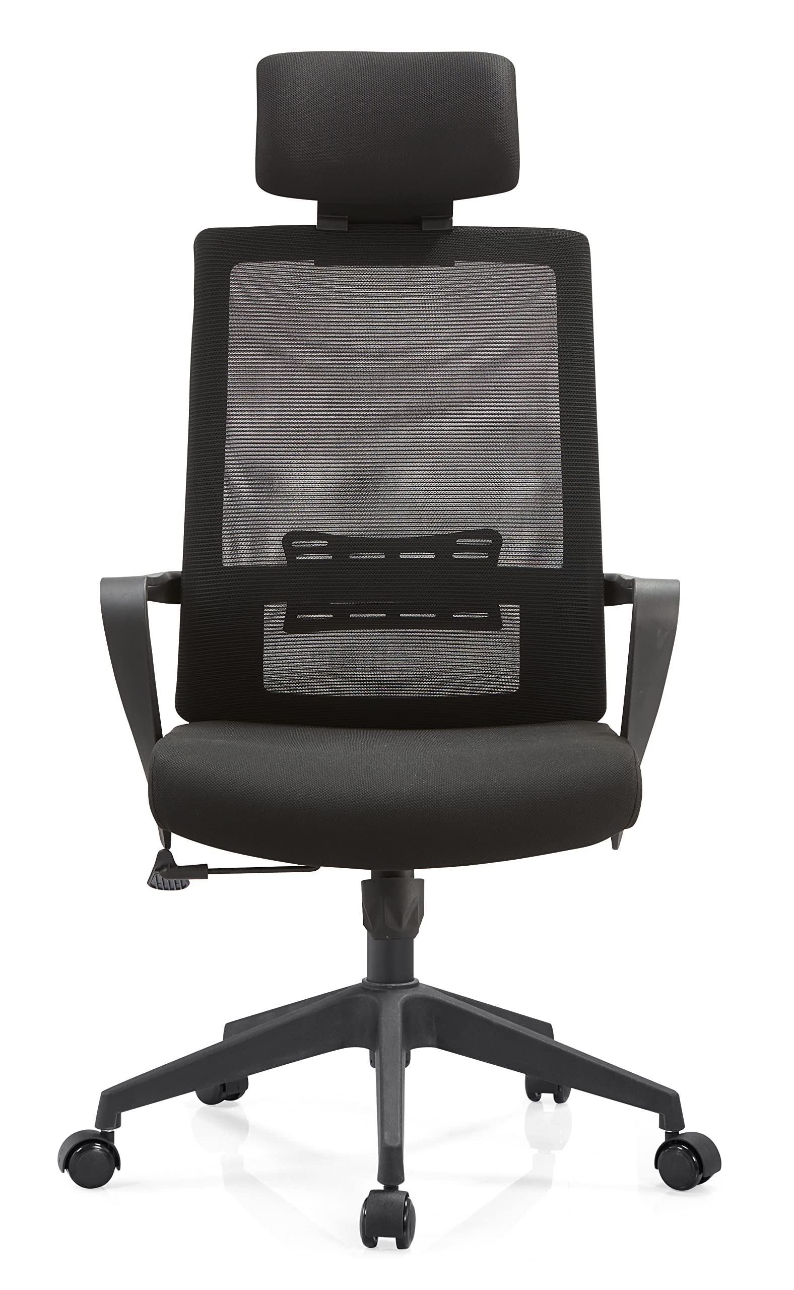 Ergonomic Home Office Chair with Adjustable Height & Lumbar Support - Comfortable Desk Chair for Working from Home, Gaming, and Study - Perfect for Remote Work & Online Classes