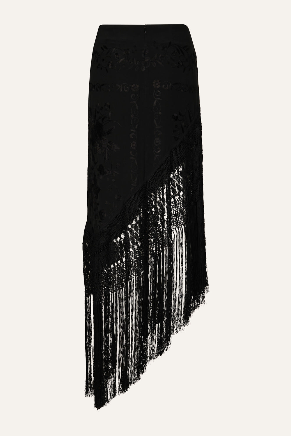 Fringe Seashell Skirt - Boho Beach Skirt with Shell Embellishments for Women | Perfect for Beach Vacations, Summer Outfits & Boho Fashion