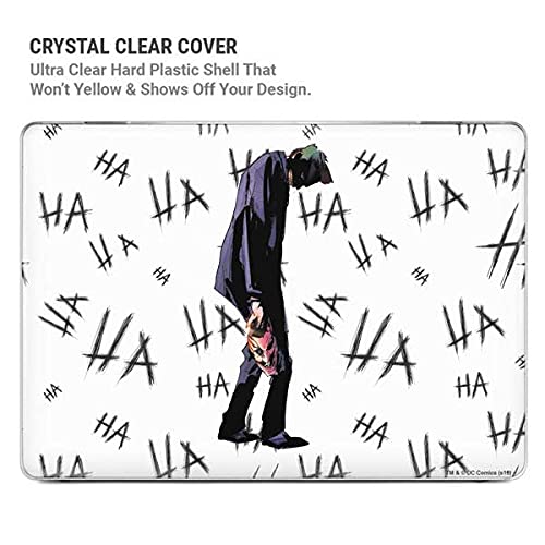 Skinit Protective Case & Skin for MacBook Pro 13-inch M1 (2021) - Official Warner Bros Licensed Joker Design - Durable Laptop Cover for Work, School & Travel