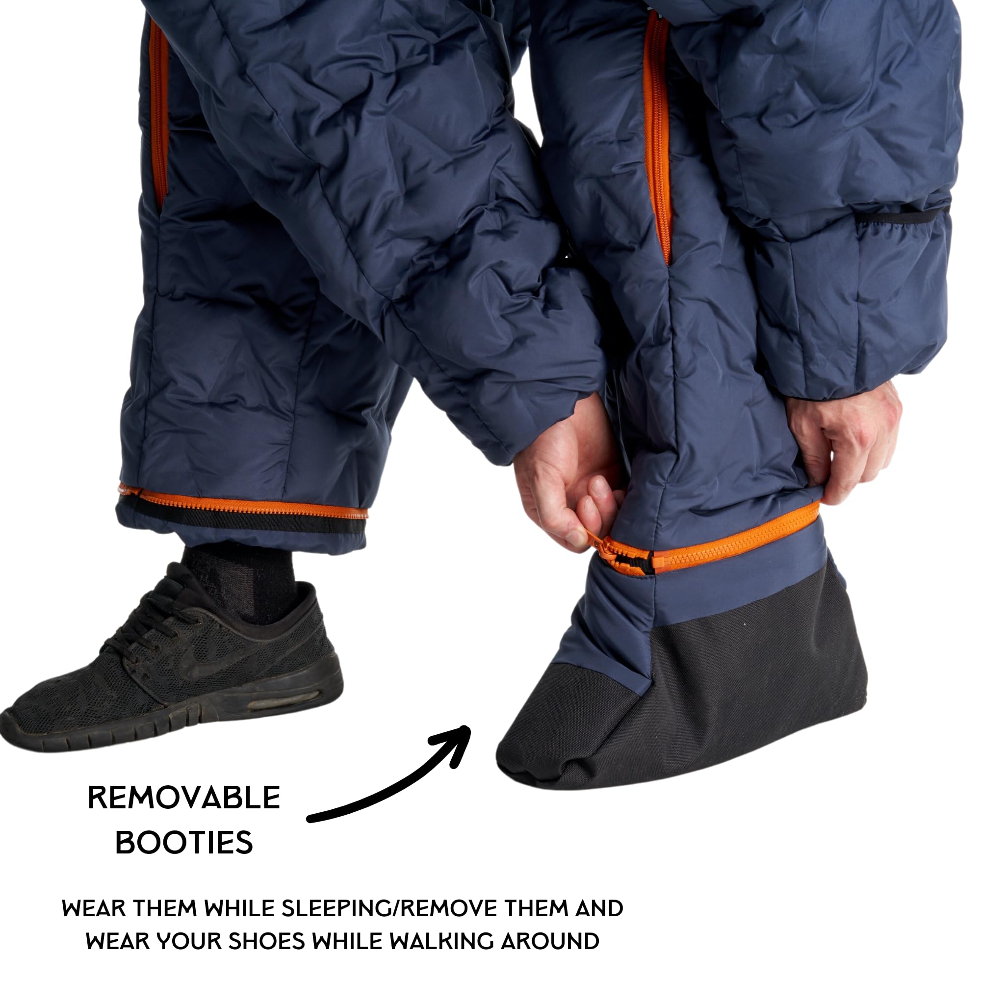 Selk'bag Pro Wearable Sleeping Bag - Lightweight & Portable for Camping, Hiking, Backpacking, RV Travel, Home Lounging | Indoor & Outdoor Use for Adults | Perfect for Cold Weather Adventures & Cozy Nights