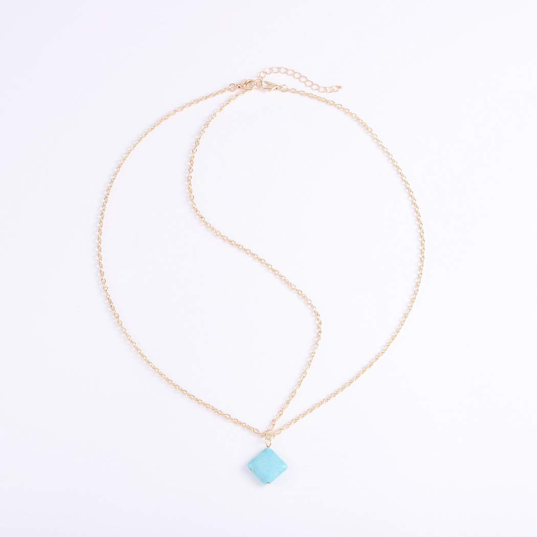Boho Turquoise Head Chain for Women & Girls - Gold Festival Hair Accessories | Perfect for Music Festivals, Weddings & Boho Style Outfits