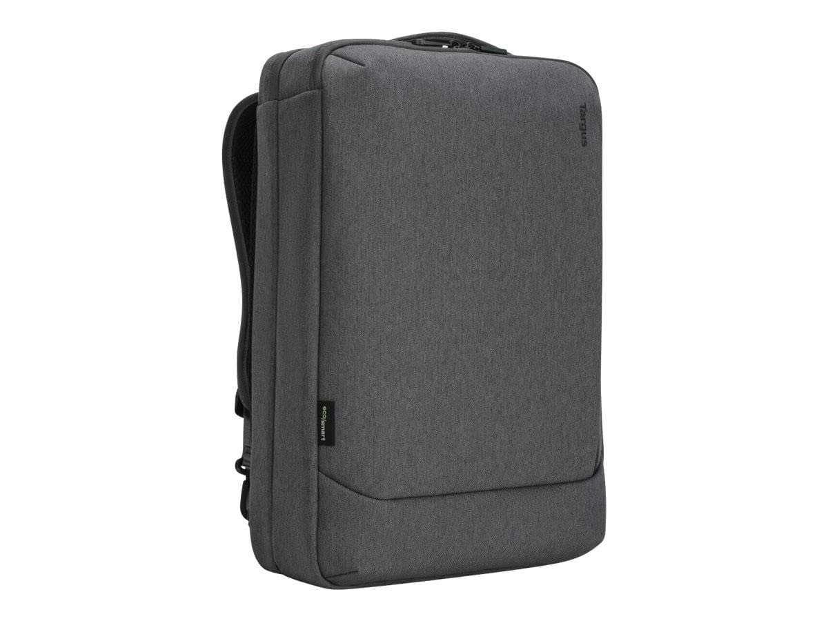 Targus Cypress Convertible Backpack - EcoSmart Business & School Laptop Backpack Fits 15.6 Inch Notebook - Gray (TBB58702GL) - Perfect for Commuting, College & Business Travel