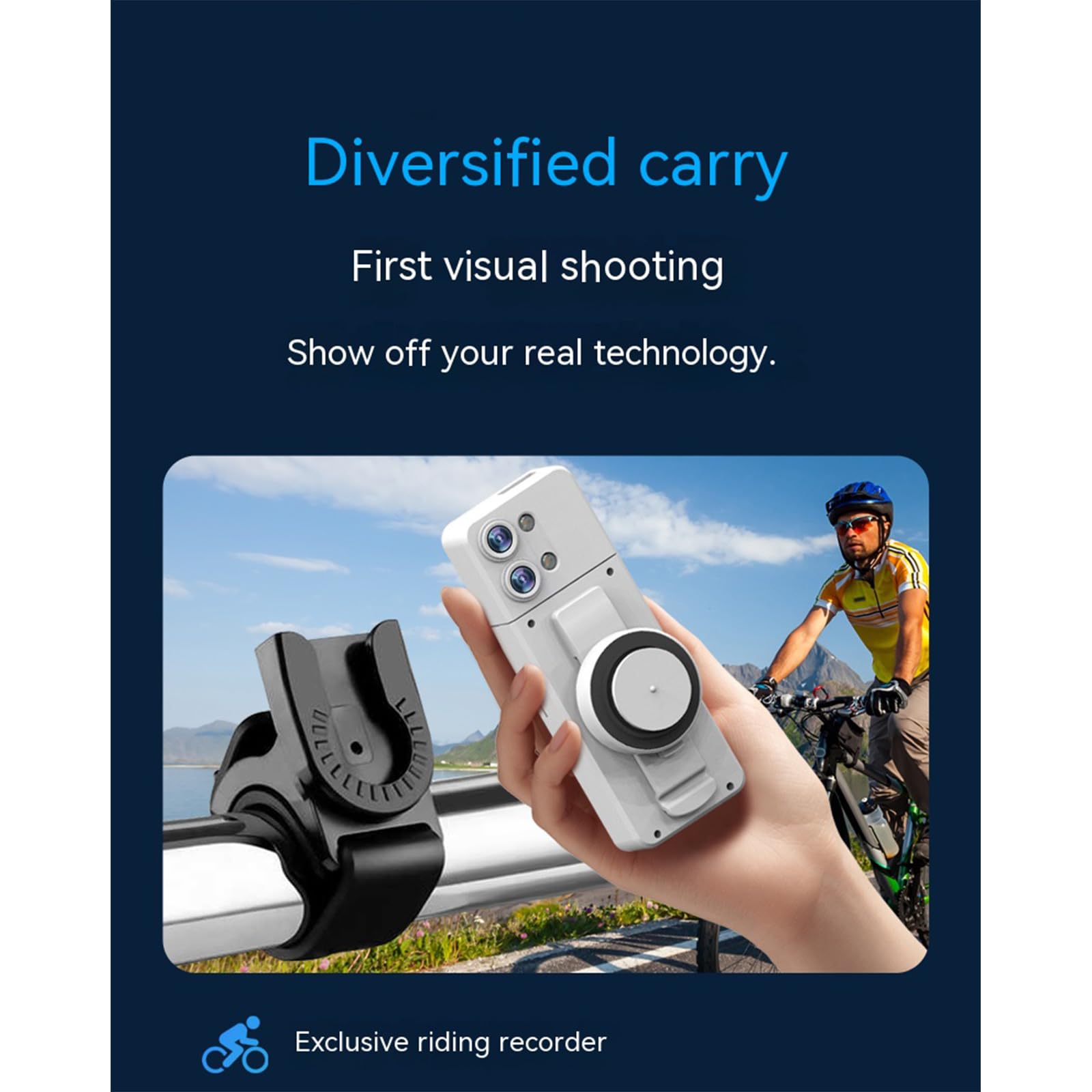 HD Body Camera with Night Vision - Waterproof Sports Video Recorder for Outdoor Activities, Police, Security & Cycling - Wide Angle Lens & Clear Recording