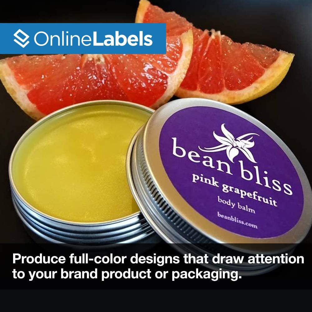 2 Inch White Glossy Round Labels for Laser Printers - 20,000 Circle Stickers (1000 Sheets) - Perfect for Address Labels, Jar Labels & Product Packaging - OnlineLabels