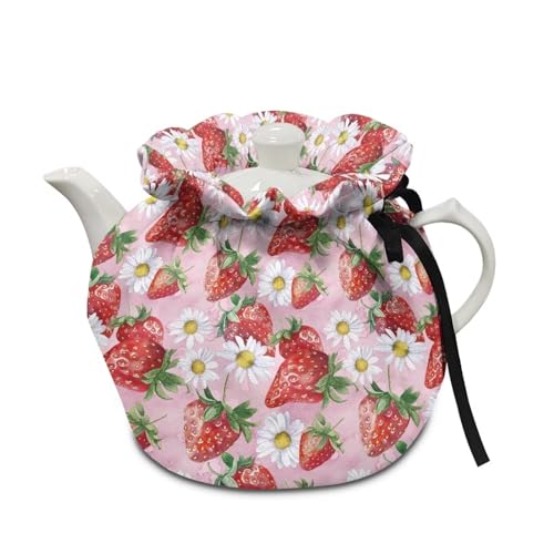 Strawberry Daisy Floral Pink