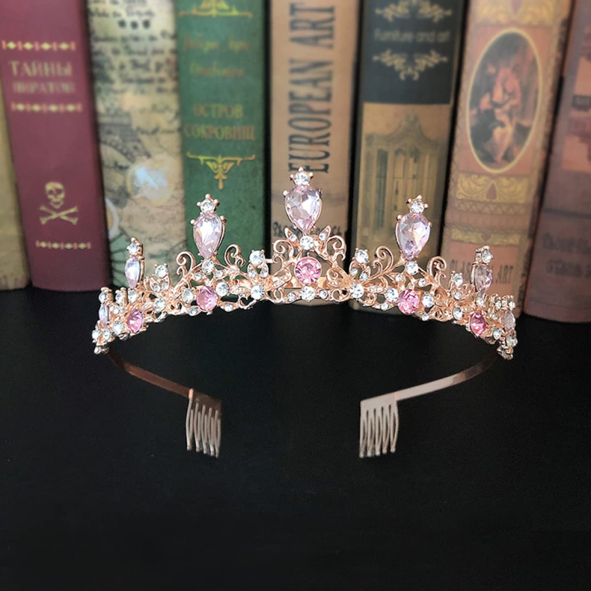Princess Crown Tiara for Women & Girls - Wedding, Birthday Hair Accessories