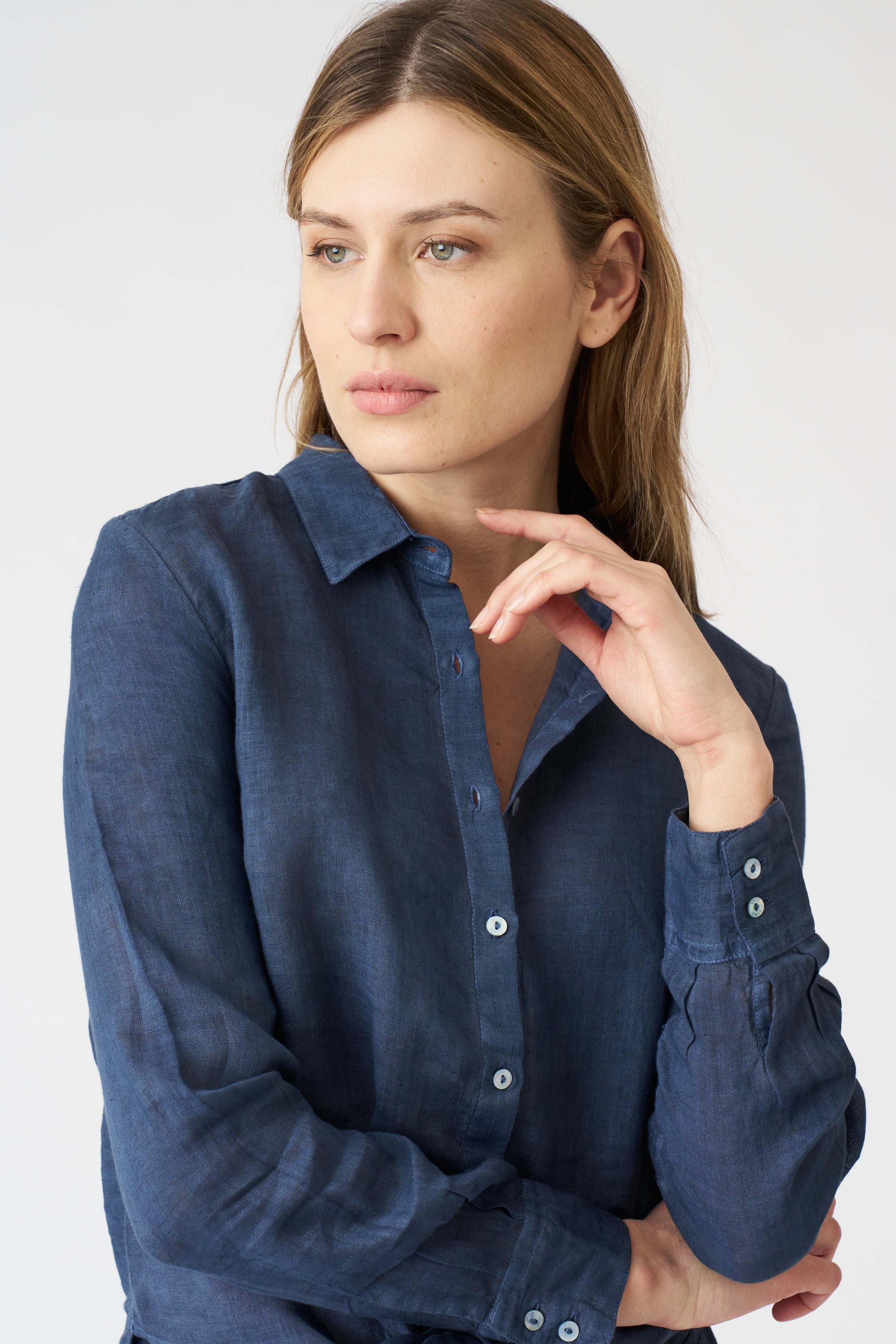 Stylish Tie Front Shirt for Women - Trendy Button Down Blouse for Casual & Office Wear - Perfect for Layering, Work, and Everyday Outfits