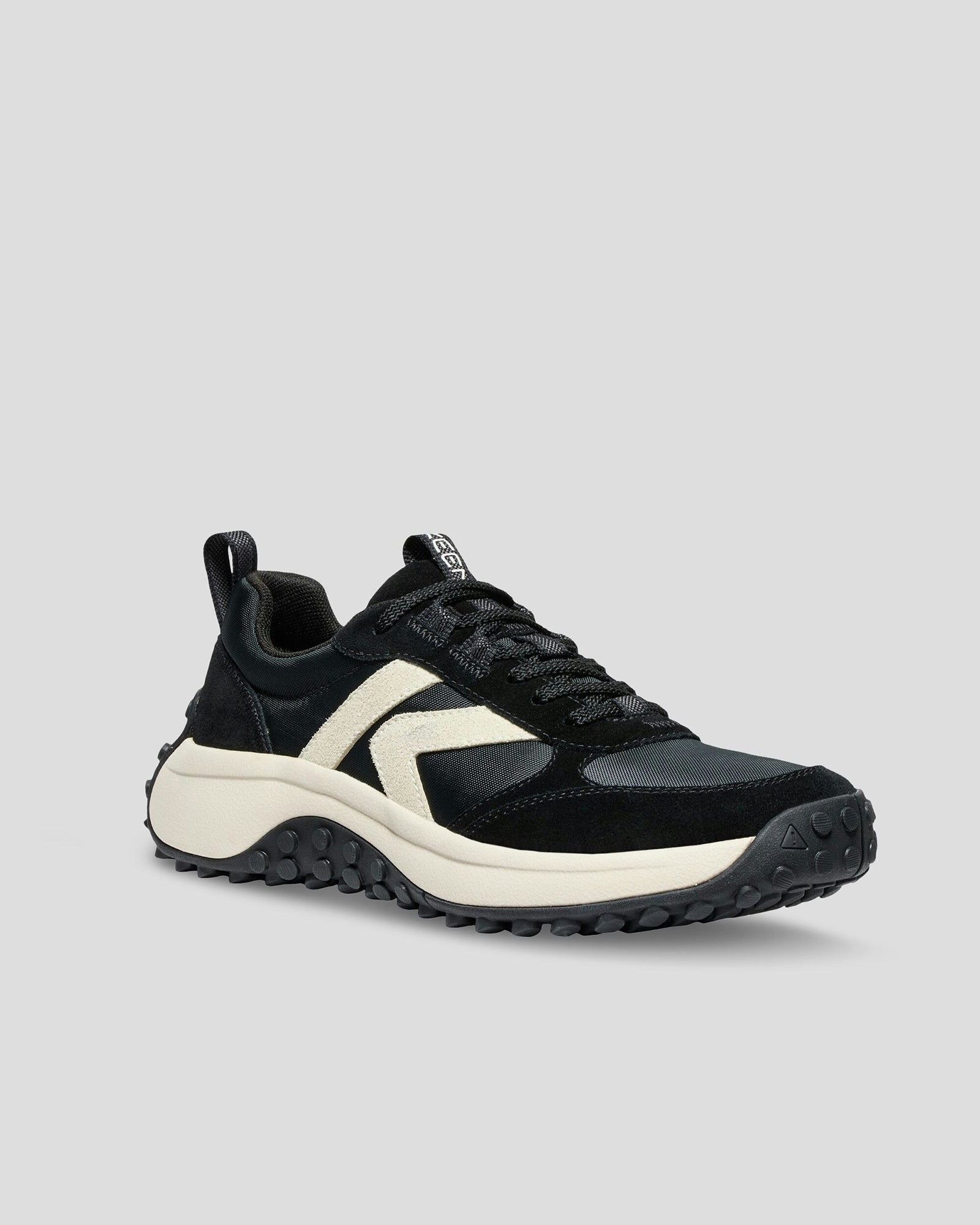 **KEEN KS86 Men's Hiking Shoes - Black/Birch - Lightweight & Durable for Outdoor Adventures & Trail Running**