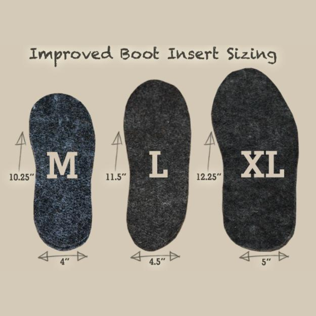 Premium American Alpaca Wool Shoe Insoles - Ultra Soft, Warm & Eco-Friendly Foot Support for Winter Boots, Hiking & Cold Weather Comfort