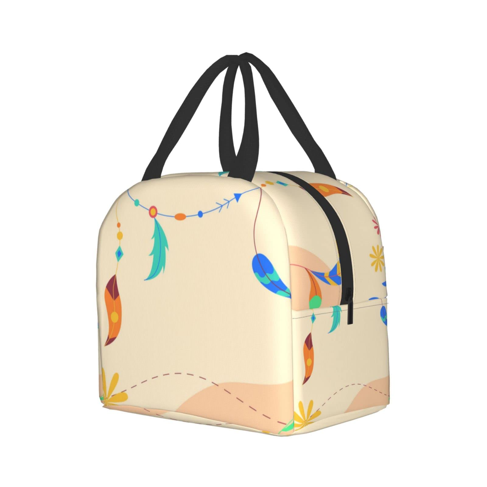 Stylish Insulated Lunch Box for Women & Men - Eco-Friendly Reusable Lunch Bag for Office, Camping, Hiking, Picnic & Beach Travel | Perfect for Work, School & Outdoor Adventures