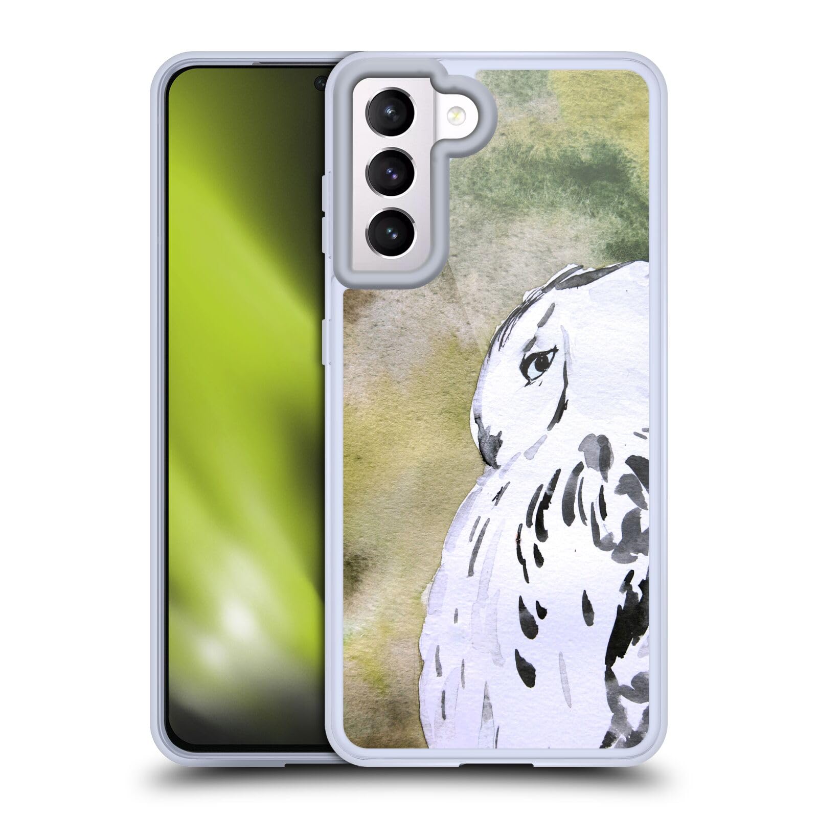 Head Case Designs Officially Licensed Mai Autumn Owl Birds Soft Gel Case for Samsung Galaxy S21 5G - Perfect for Daily Use, Work, and Travel