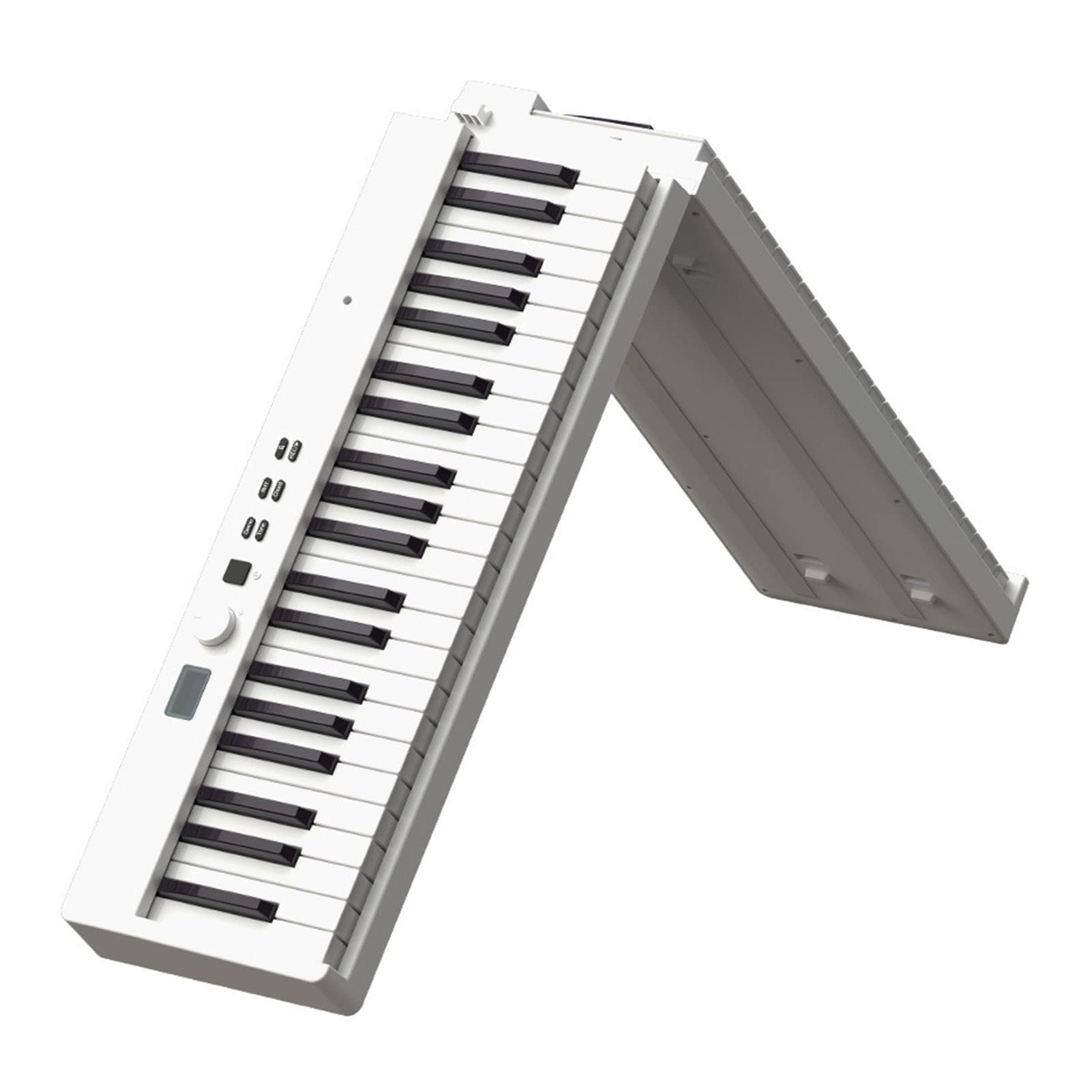 88-Key Portable Folding Digital Piano Keyboard with Touch Sensitive Keys, Built-in Stereo Speakers & MIDI - Lightweight Electric Piano for Beginners, Adults & Kids - Perfect for Home Practice, Travel & Music Lessons