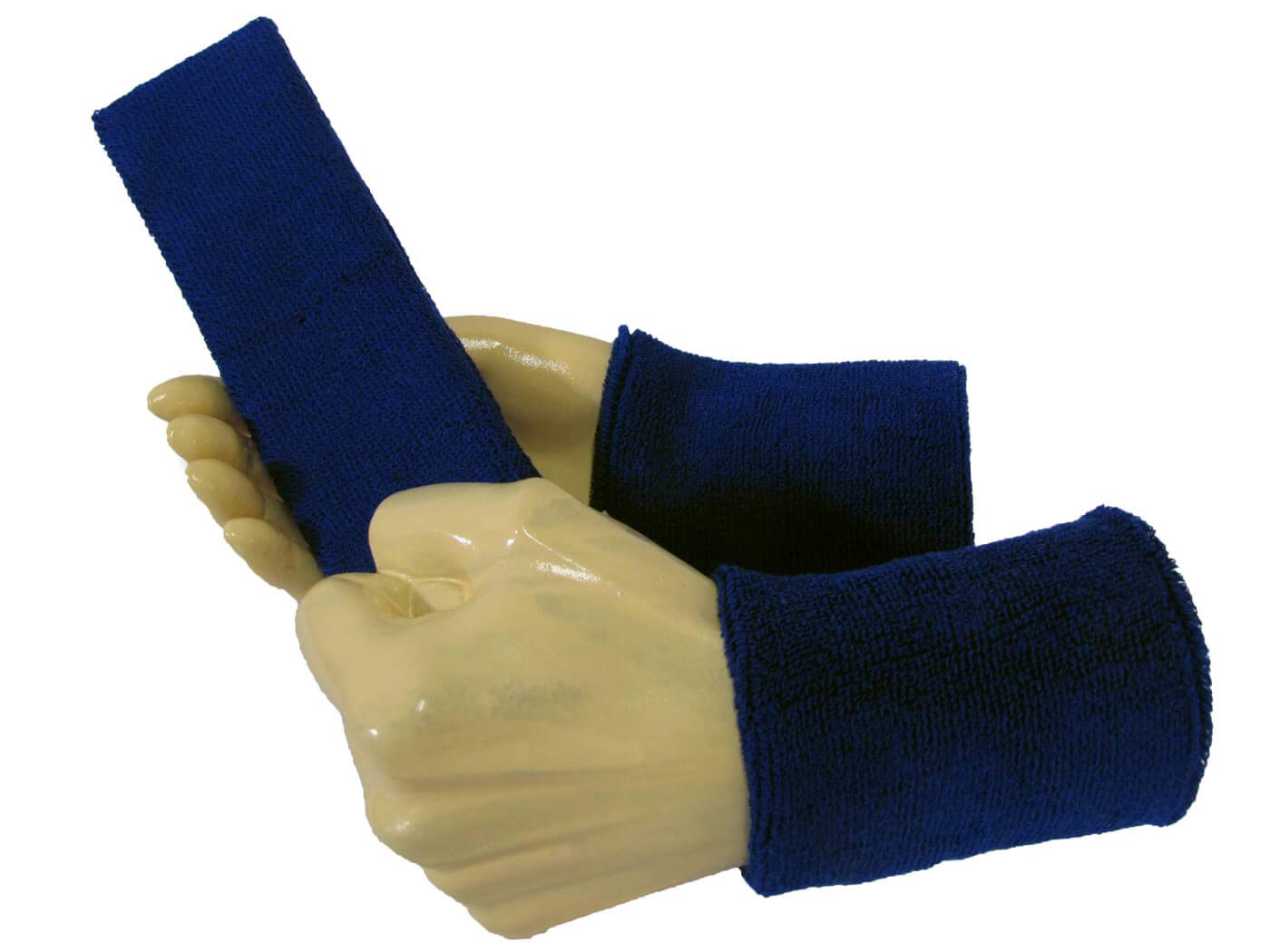 Unisex Terry Cloth Sweatbands Set - Moisture Wicking Headband & Wristband for Sports, Workouts & Yoga - Sweat Absorbing Fitness Accessories for Men & Women