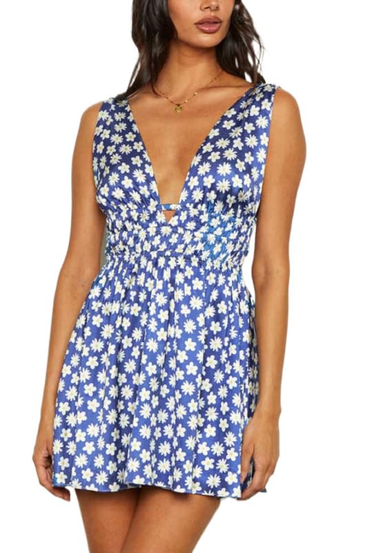 F-blue Floral