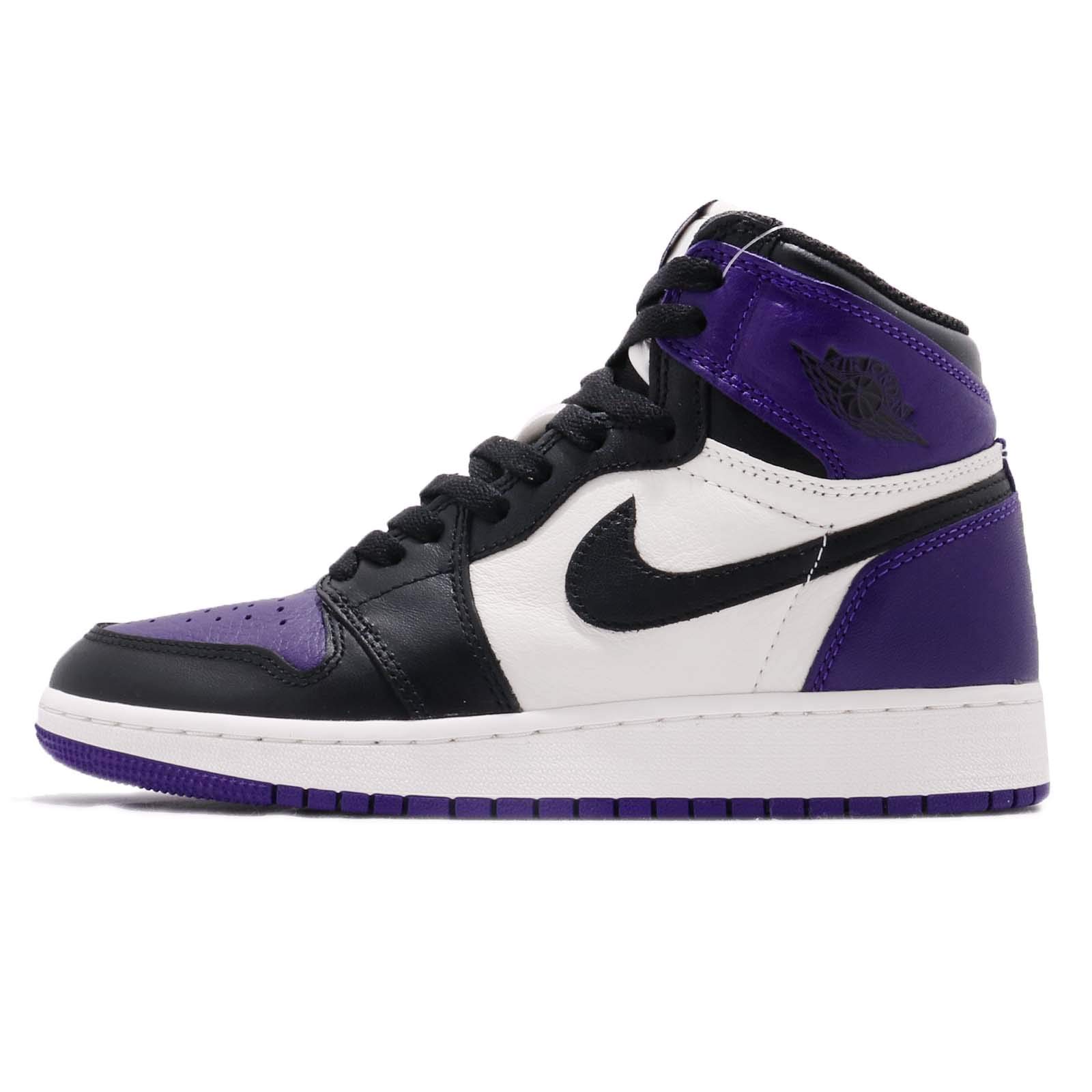 Nike Air Jordan 1 Retro GS Basketball Shoes - Authentic Sneakers for Kids & Teens - Perfect for Streetwear, Basketball Games & Casual Fashion