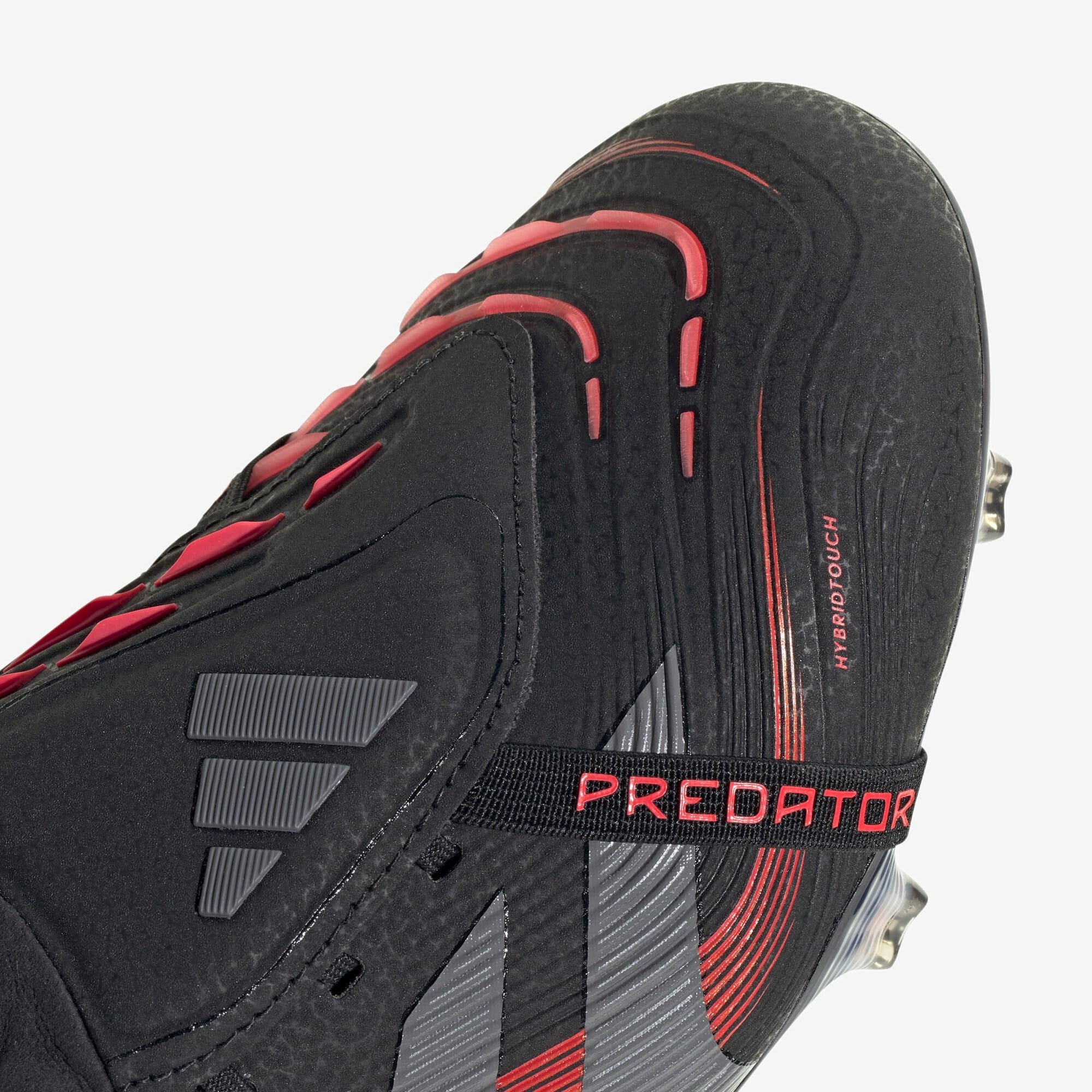 **adidas Predator Elite Fold Over Tongue Soccer Cleats - Lightweight & Comfortable for Football Training & Matches**    *(Use Case: Perfect for competitive soccer players seeking superior traction and support on firm ground surfaces.)*