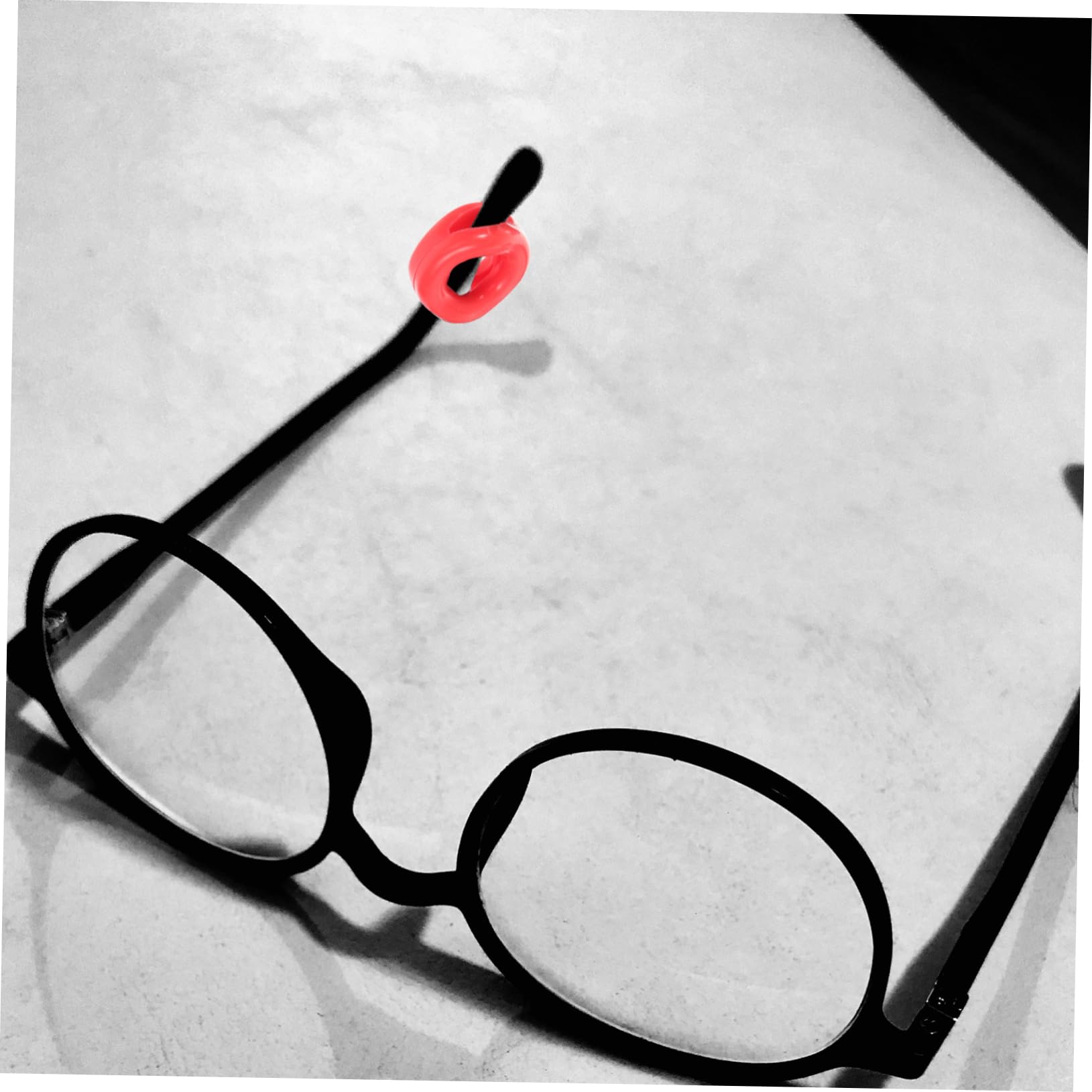 Mobestech 8 Pairs Glasses Clips - Anti-Slip Eyeglass Ear Hooks & Nose Pads for Comfortable Fit - Perfect for Reading, Sports, and Daily Wear