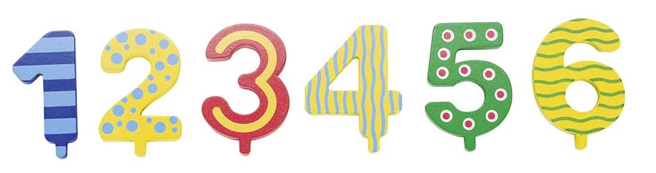 Goki Wooden Birthday Train Toy - Perfect Gift for Kids Birthday Party & Train Themed Decorations