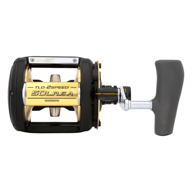 Shimano TLD 2 Speed Big Game Fishing Reel with Lever Drag - Saltwater & Offshore Fishing Reel for Tuna, Marlin, and Deep Sea Game Fish