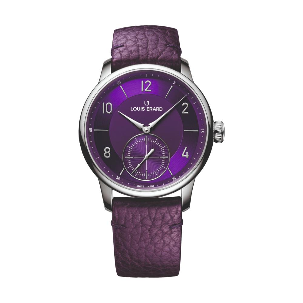 Excellence Petite Seconde Watch in Violet Color - Elegant Dress Watch for Women, Perfect for Business Meetings & Special Occasions