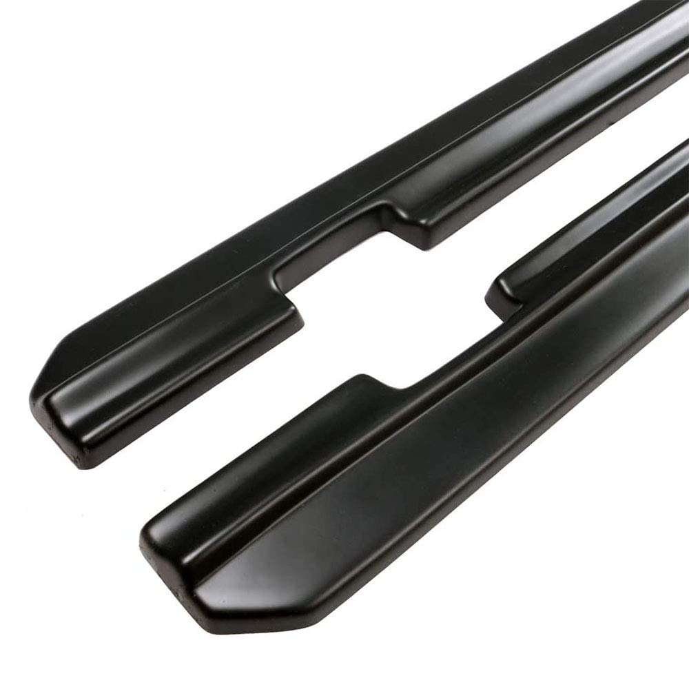 FREEMOTOR802 Compatible With 2015-2023 Dodge Challenger SXT Side Skirts - SXT Style Unpainted Black PP Rocker Panels - Perfect for Car Customization & Body Protection