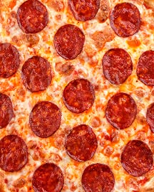 Red Sausage Pizza