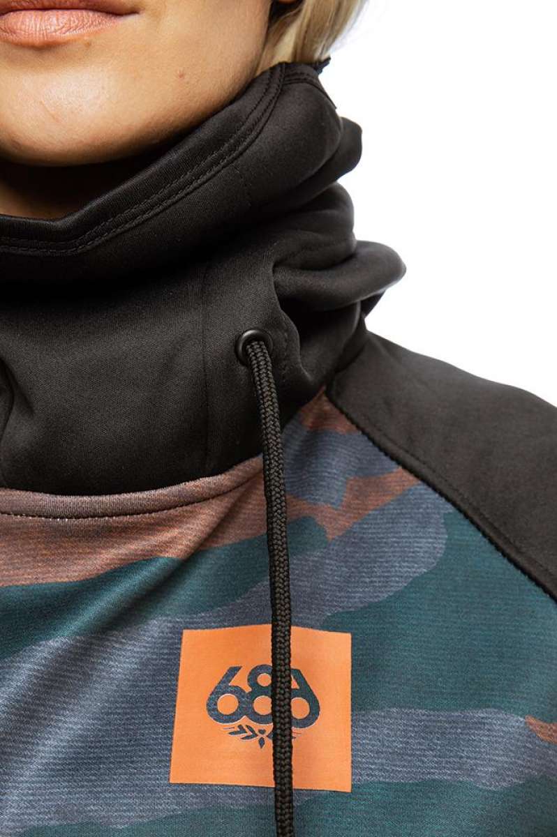 686 Women's Bonded Fleece Pullover Hoodie - Soft Warm Winter Jacket for Outdoor Activities, Hiking & Casual Wear (2022 Collection)
