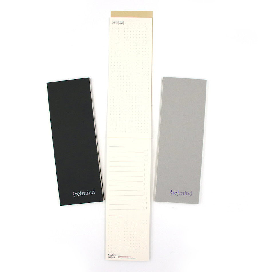 CoffeeNotes Skinny Notepad Pure Collection - Slim Minimalist Notebook for Journaling, Note Taking & Office Use | Perfect Gift for Coffee Lovers & Stationery Enthusiasts