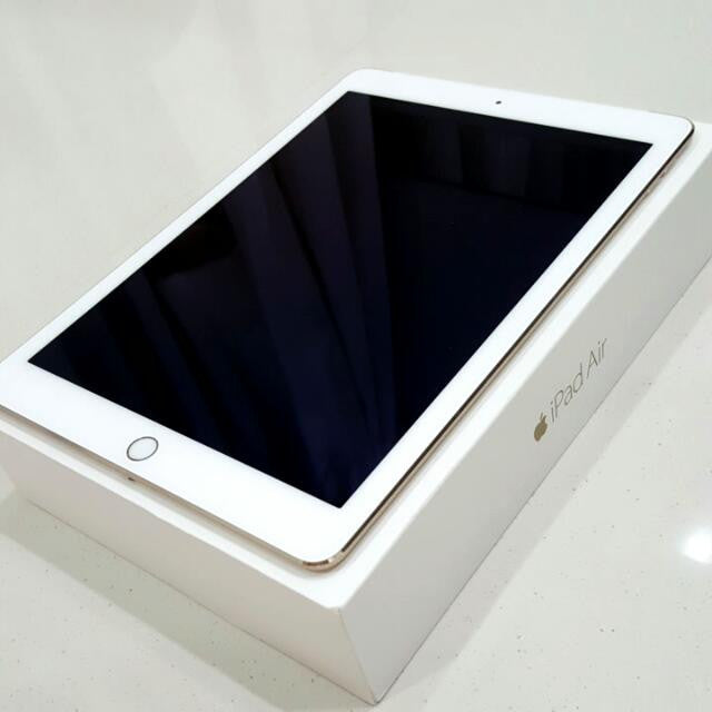 Apple iPad Air 2 64GB with Wi-Fi + Cellular - Slim & Powerful Tablet for Work, Travel & Entertainment