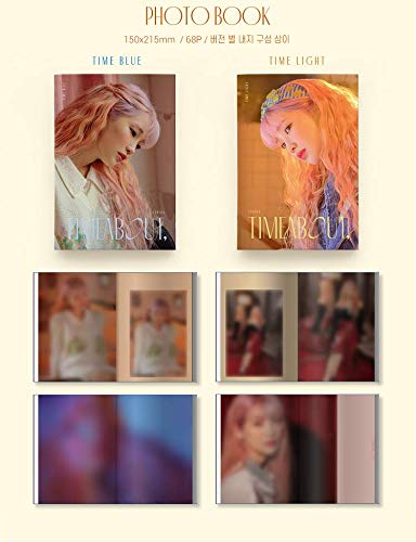 YUKIKA - Timeabout (1st Mini Album) [Time Light Version] K-Pop CD + Folded Poster - Perfect for K-Pop Collectors & Home Decor