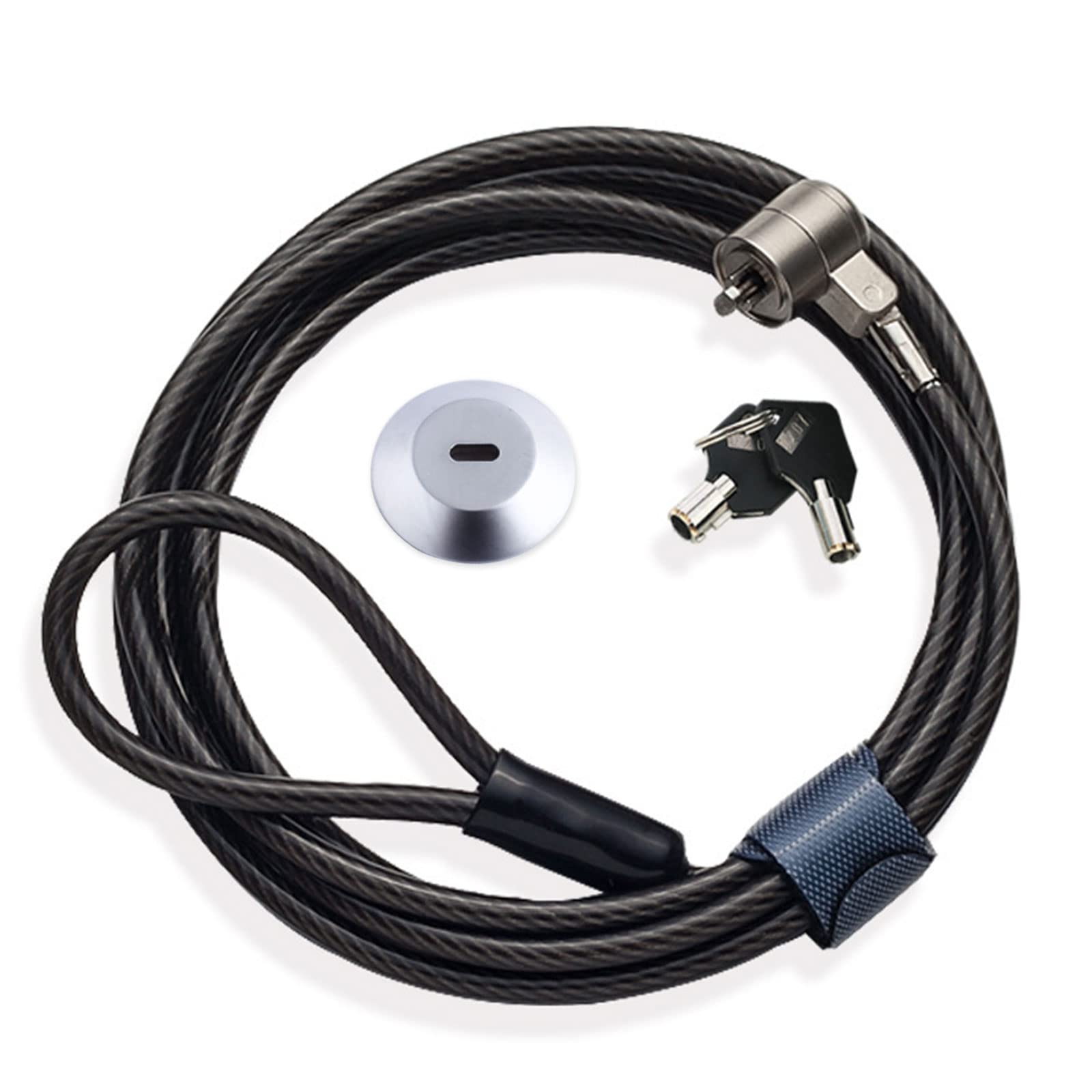 Laptop Cable Lock - Anti Theft Security Cable with Combination Lock for iPad, Tablet, MacBook & Notebooks | Perfect for Office, School & Travel Protection