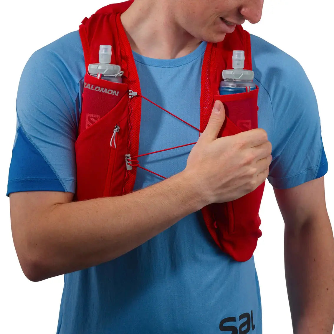 Unisex Salomon Advanced Skin 12 Set Hydration Vest - Lightweight Running Backpack for Trail Runners & Hikers - Perfect for Long-Distance Running, Marathon Training & Outdoor Adventures