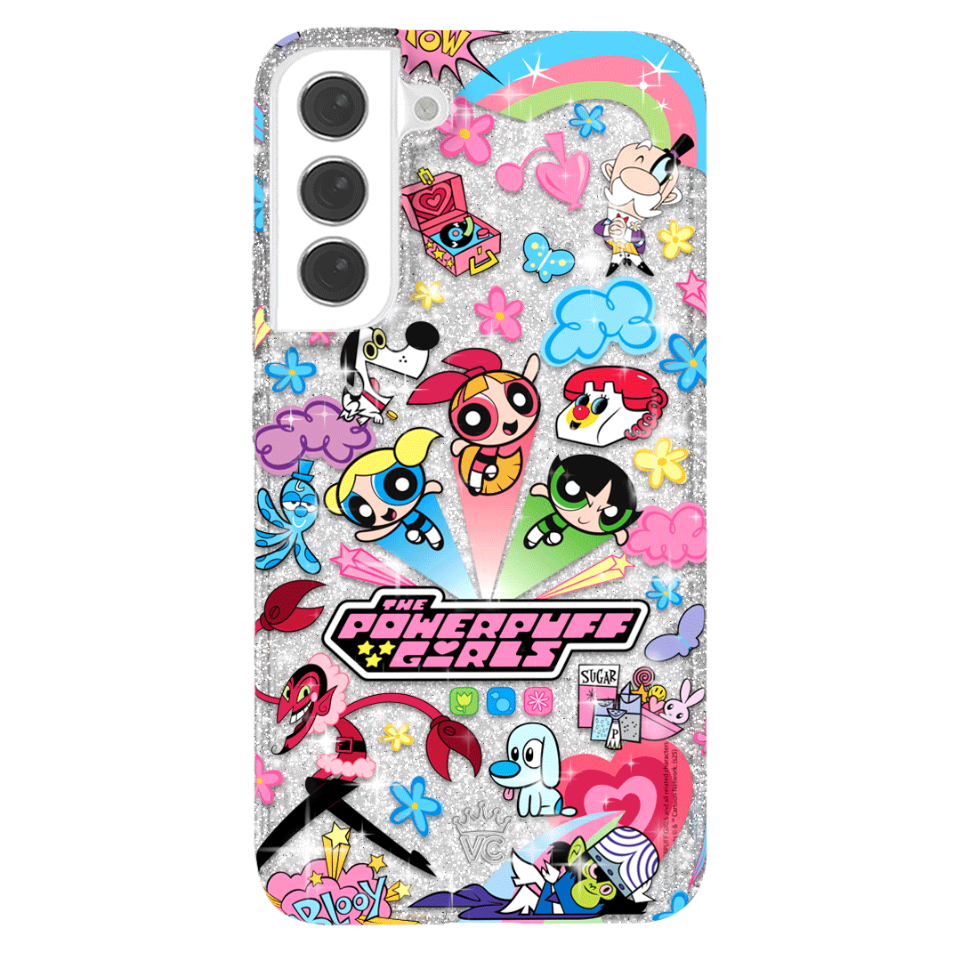 The Powerpuff Girls Girl Power Samsung Phone Case - Cute Cartoon Character Protective Cover for Samsung Galaxy S21/S20/Note 20 - Perfect Gift for Kids & Fans of The Powerpuff Girls TV Show