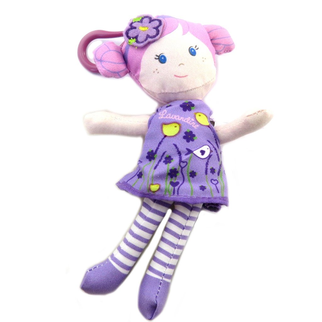 Lavandine Keychain Doll - 15cm Cute Gift for Bags & Keys