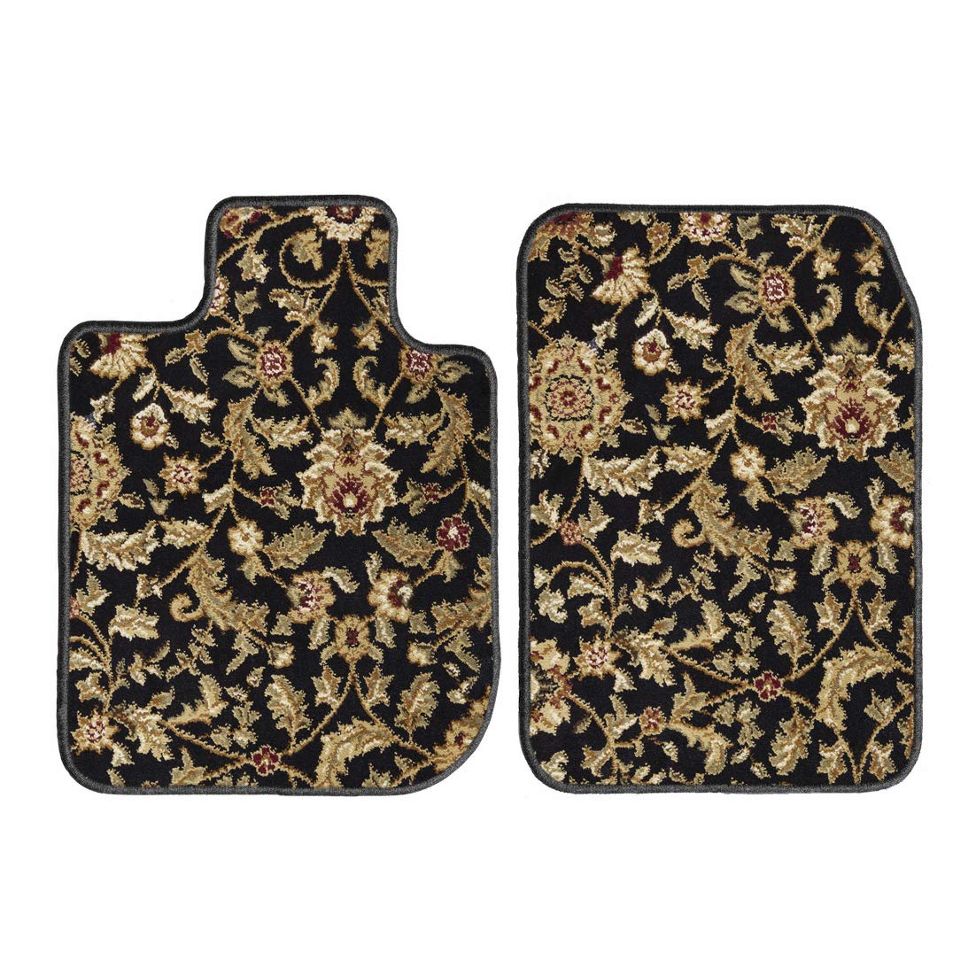GGBAILEY Tesla Model 3 2018-2019 All-Weather Floor Mats - Premium Black Oriental Design - Perfect for Daily Commuting & Road Trips
