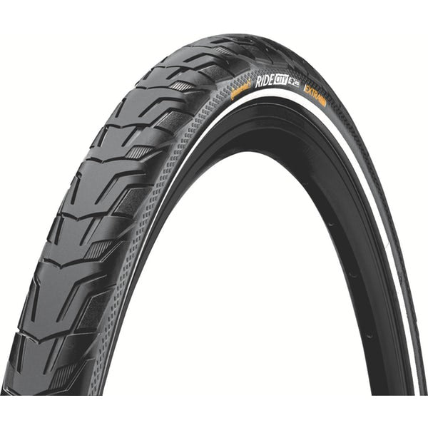 Continental Ride City Wire Tire - Durable & Lightweight Bike Tire for Urban Commuting - Perfect for City Biking, Daily Commutes & Smooth Rides