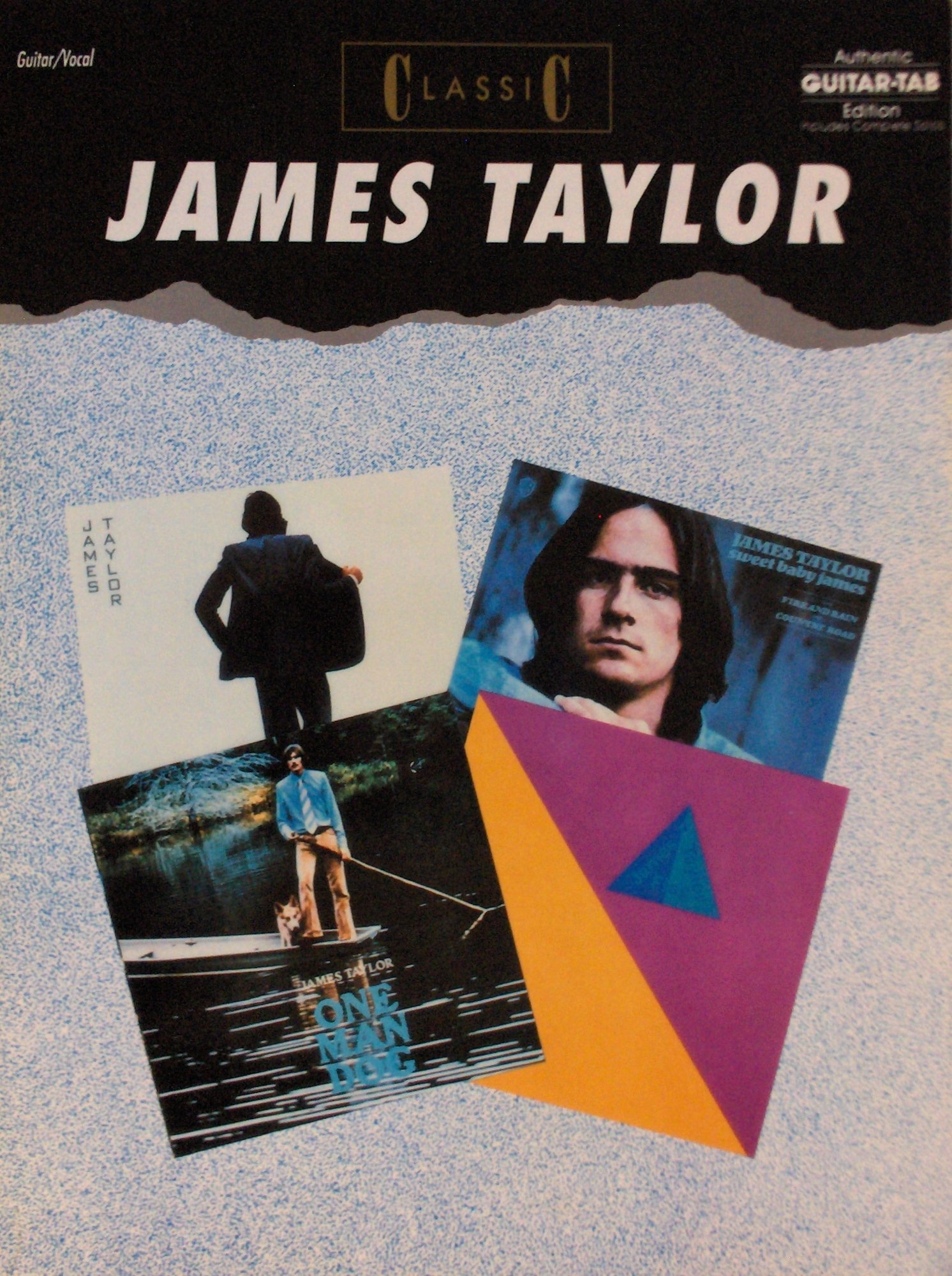 Classic James Taylor Guitar Tab Book - Authentic Edition with Complete Solos for Guitar & Vocal | Perfect for Guitar Lessons, Practice & Live Performances