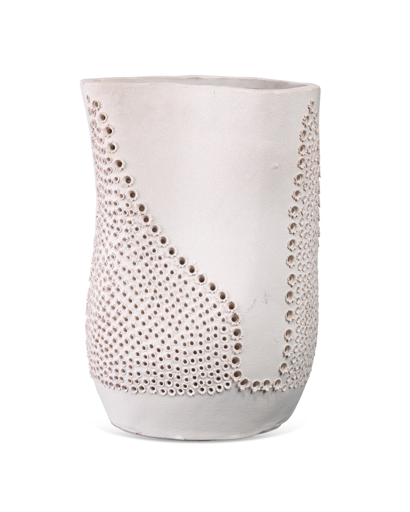 Moonrise Vase - Elegant White Ceramic Flower Vase for Home Decor, Wedding Centerpieces & Gift Giving