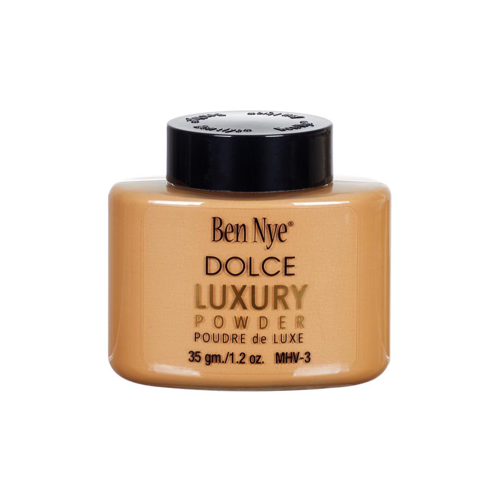 Ben Nye Dolce Mojave Luxury Setting Powder - Translucent Matte Finish for Flawless Makeup - Perfect for Bridal, Photo Shoots & Everyday Wear