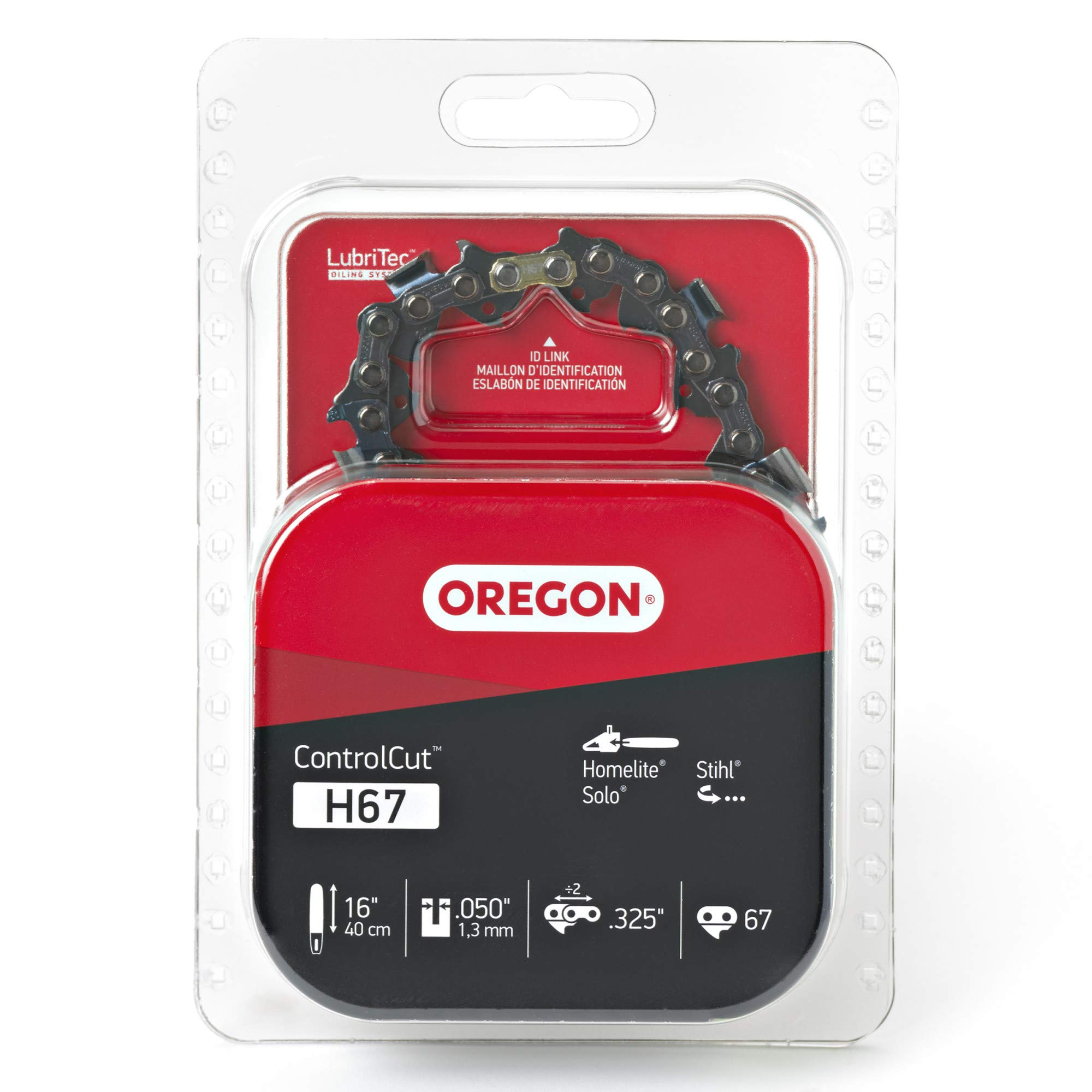 Oregon ControlCut Saw Chain 16 Inch 0.050 Gauge 0.325 Pitch Chainsaw Chain - 67 Drive Links for Professional Wood Cutting and Tree Trimming