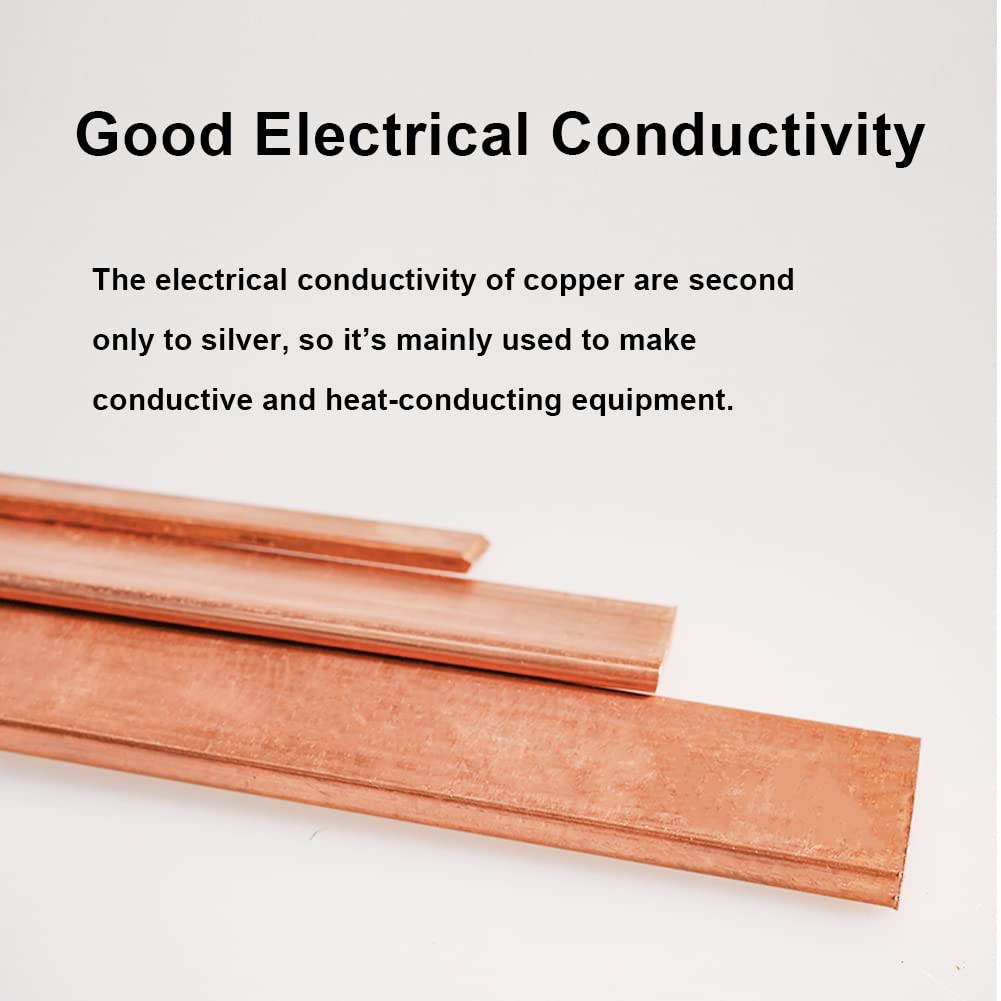 High Purity 99.9% Cu 110 Copper Flat Bar - 5/32